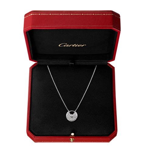 cartier necklace amulette|cartier amulette necklace diamond.